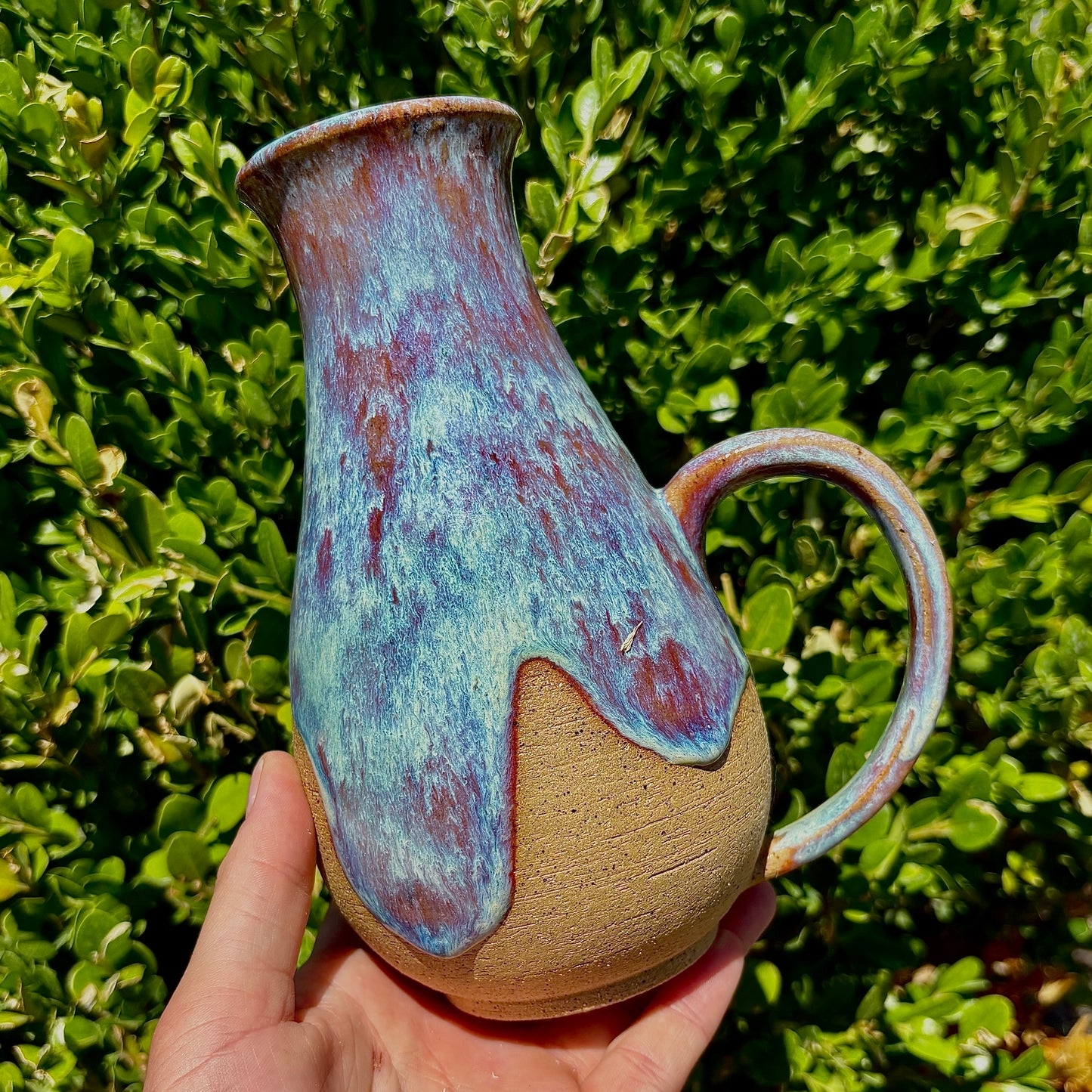 Hydrangea Drip Mug #97