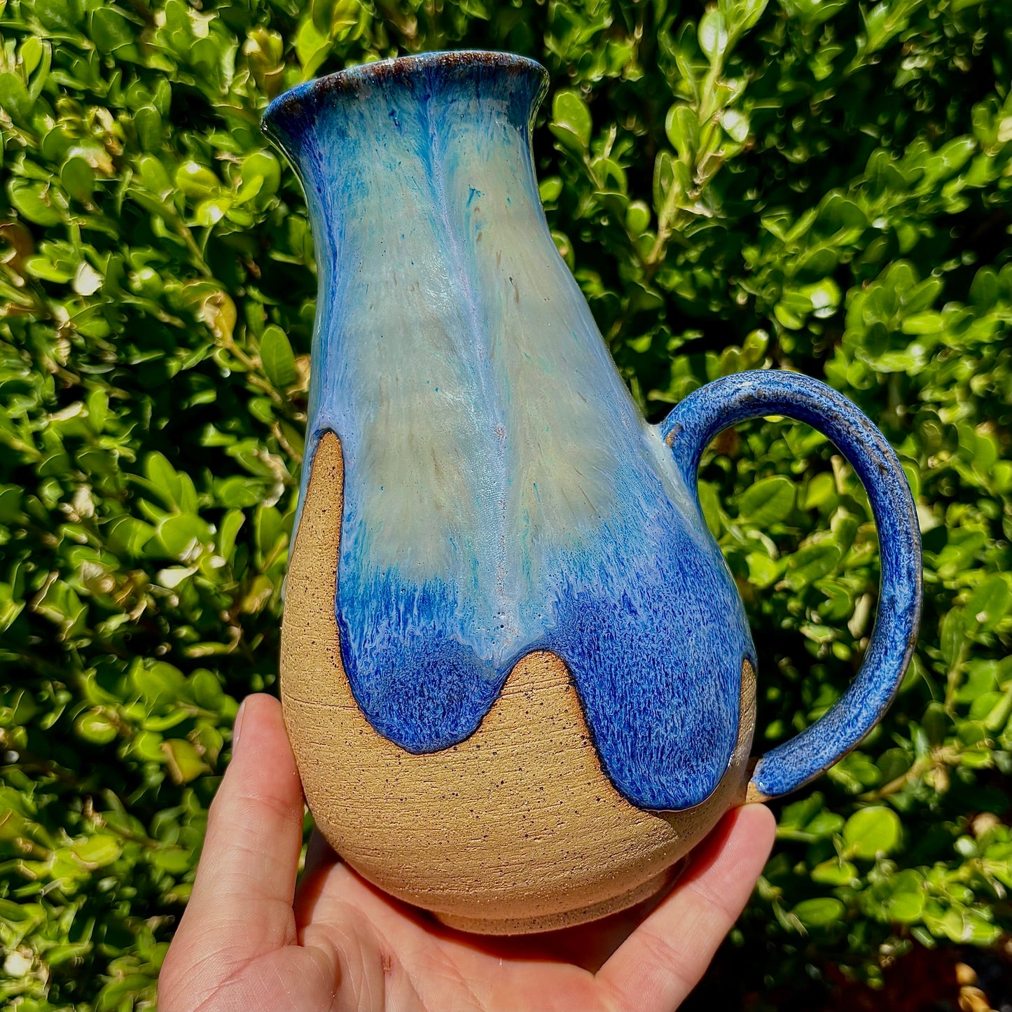 Delphinium Drip Mug #104