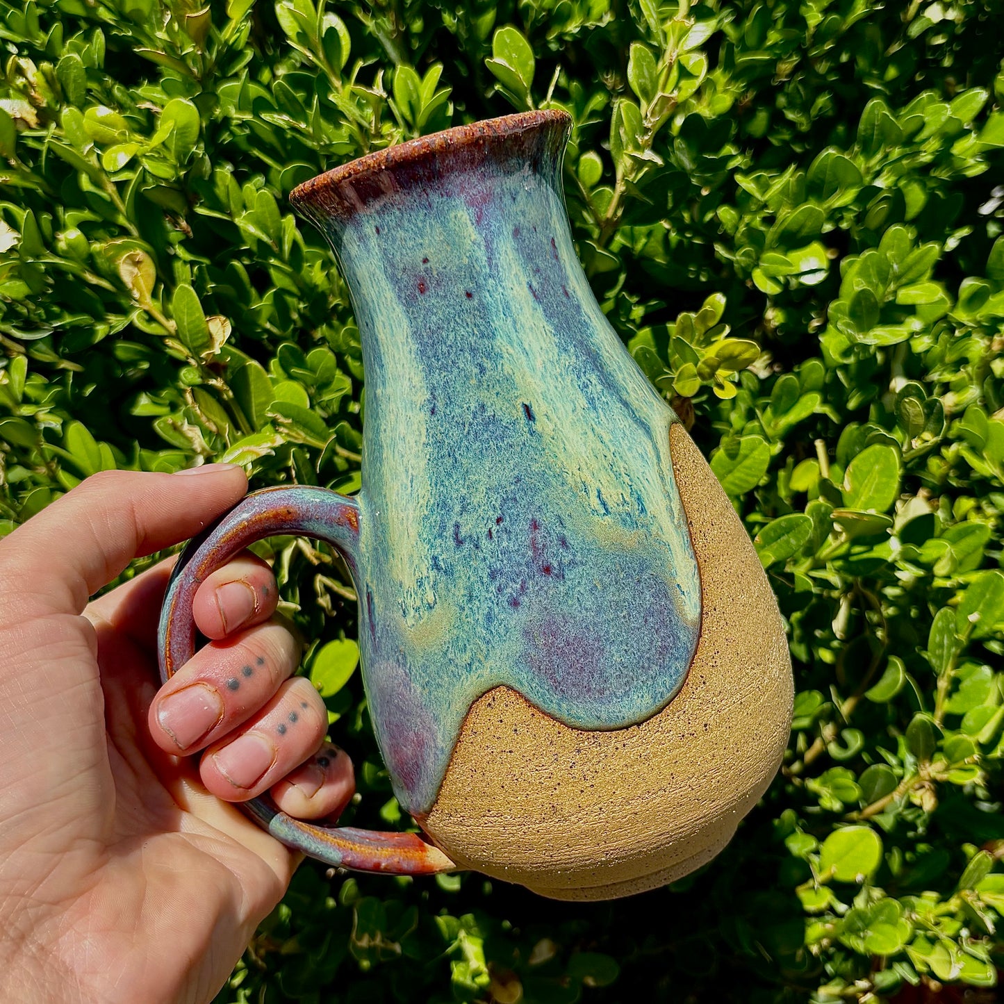 Prarie Phlox Drip Mug #90