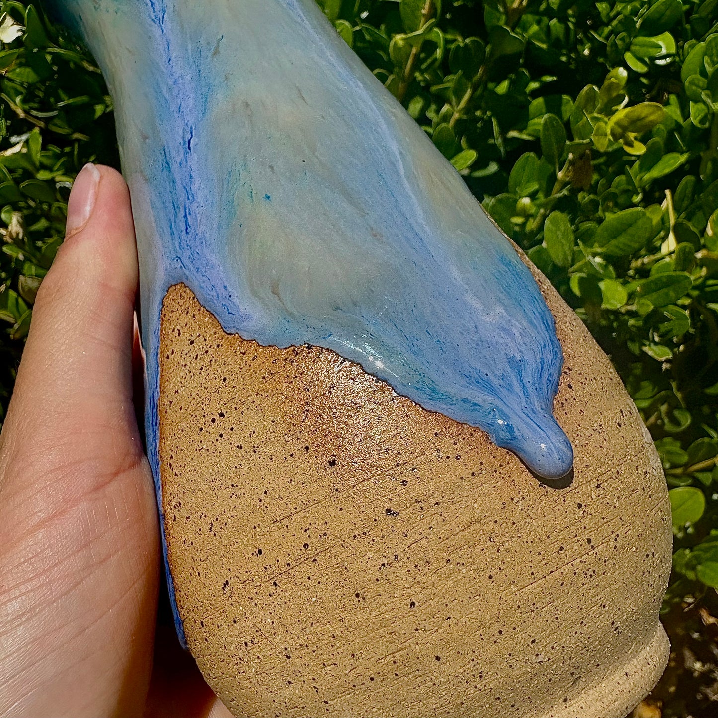 Delphinium Drip Mug #103