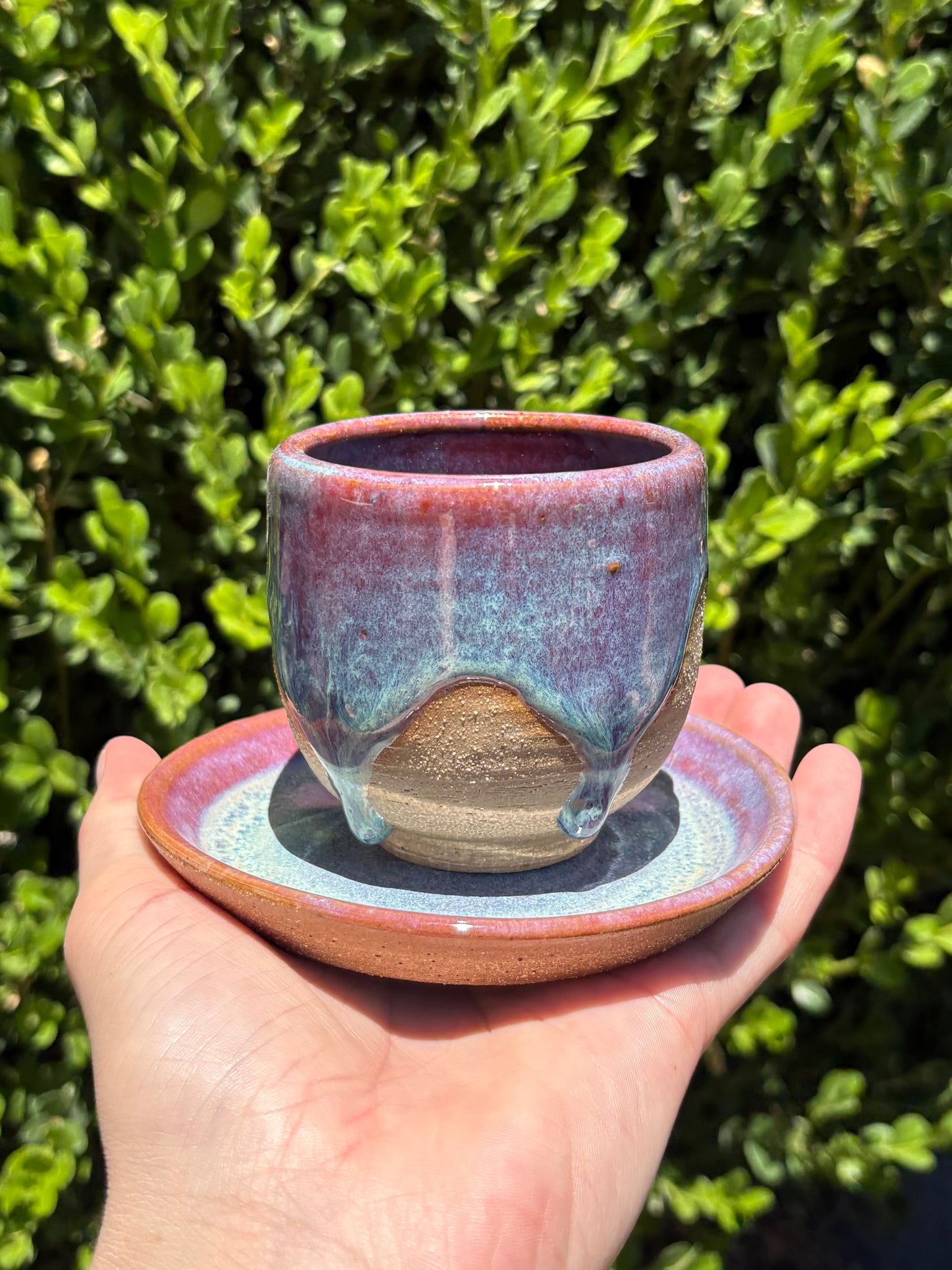 Prarie Phlox Espresso Set #283