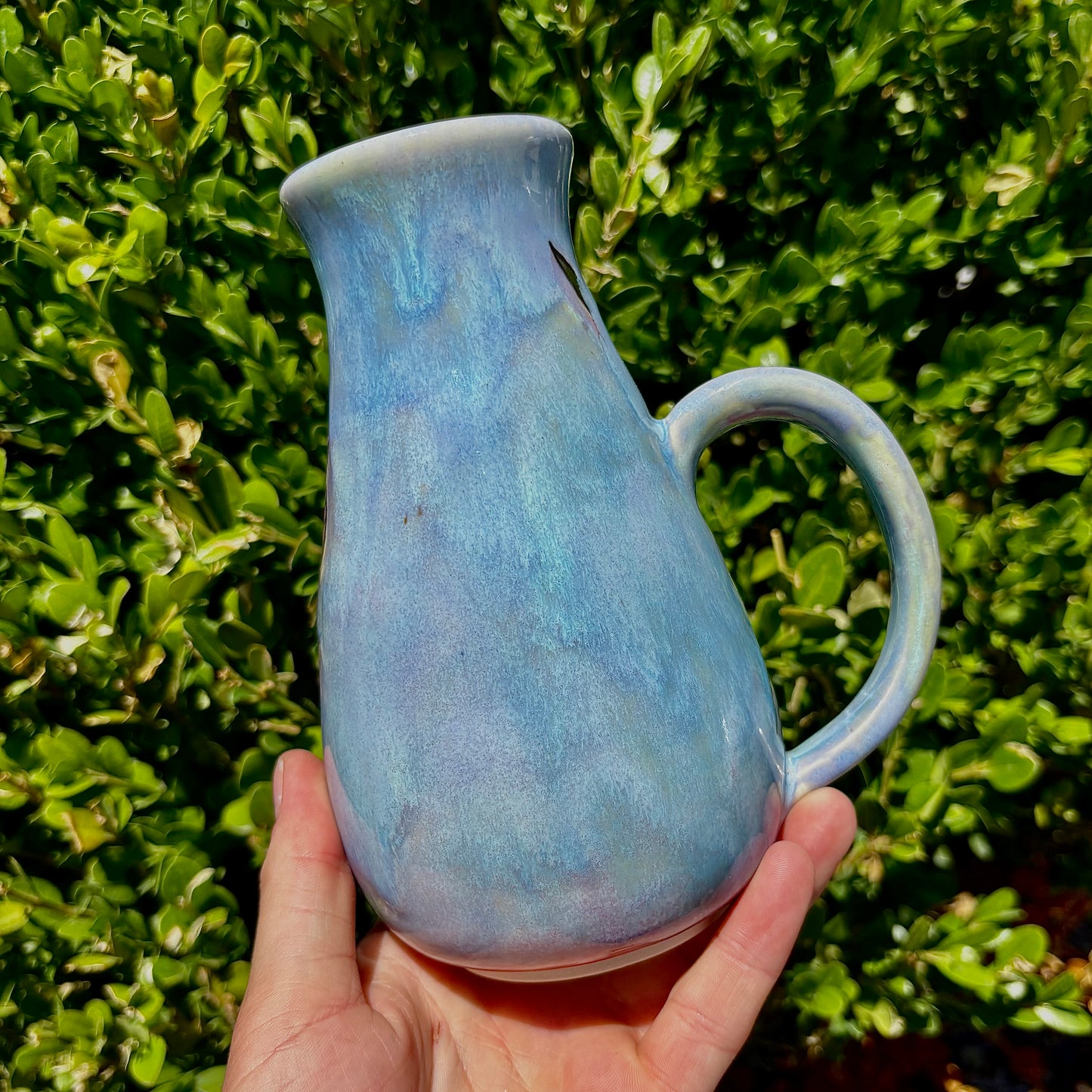 Hand-Painted Peony Drip Mug #115