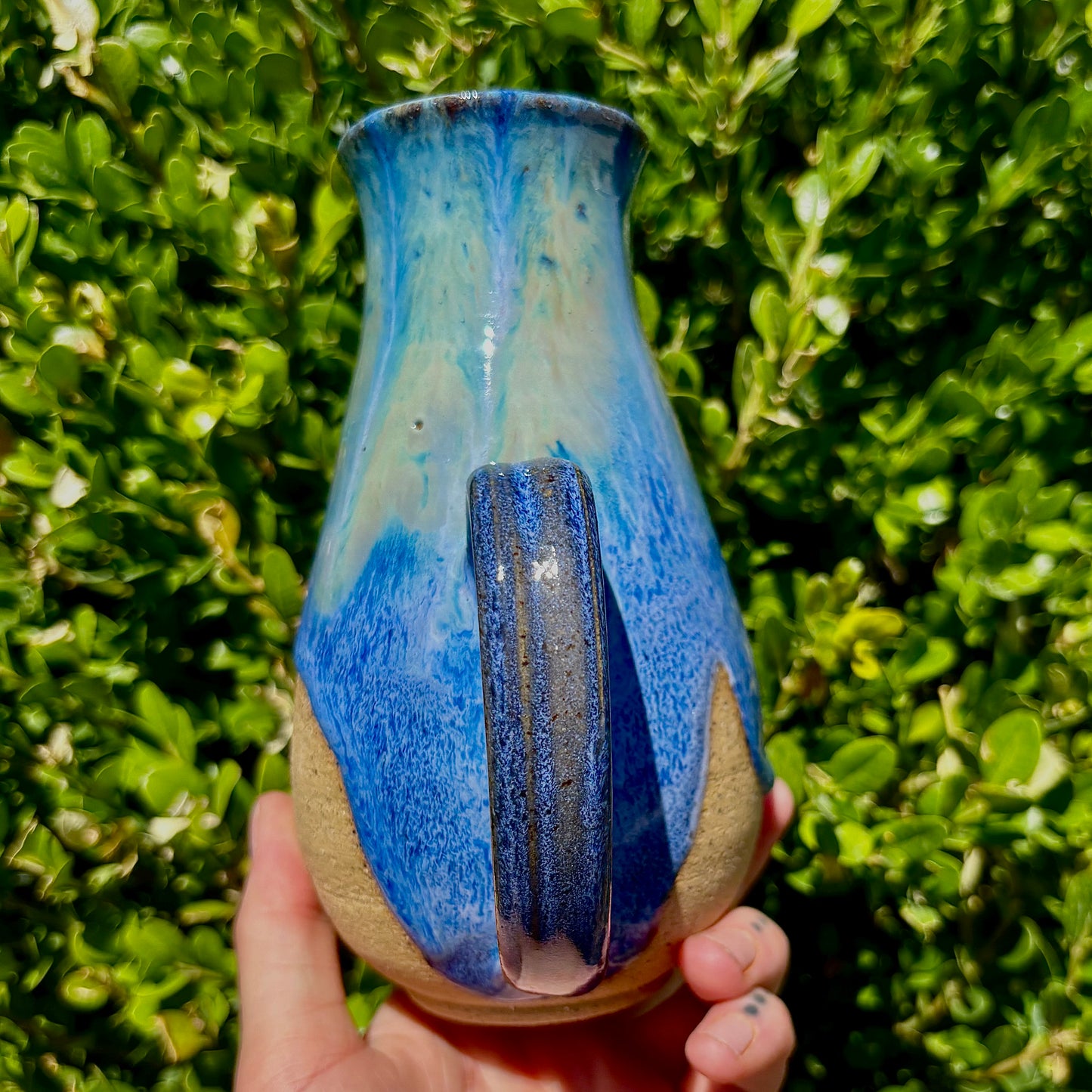 Delphinium Drip Mug #102