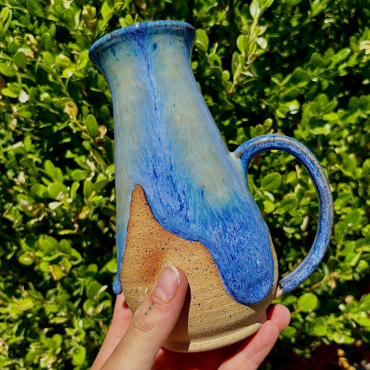 Delphinium Drip Mug #103