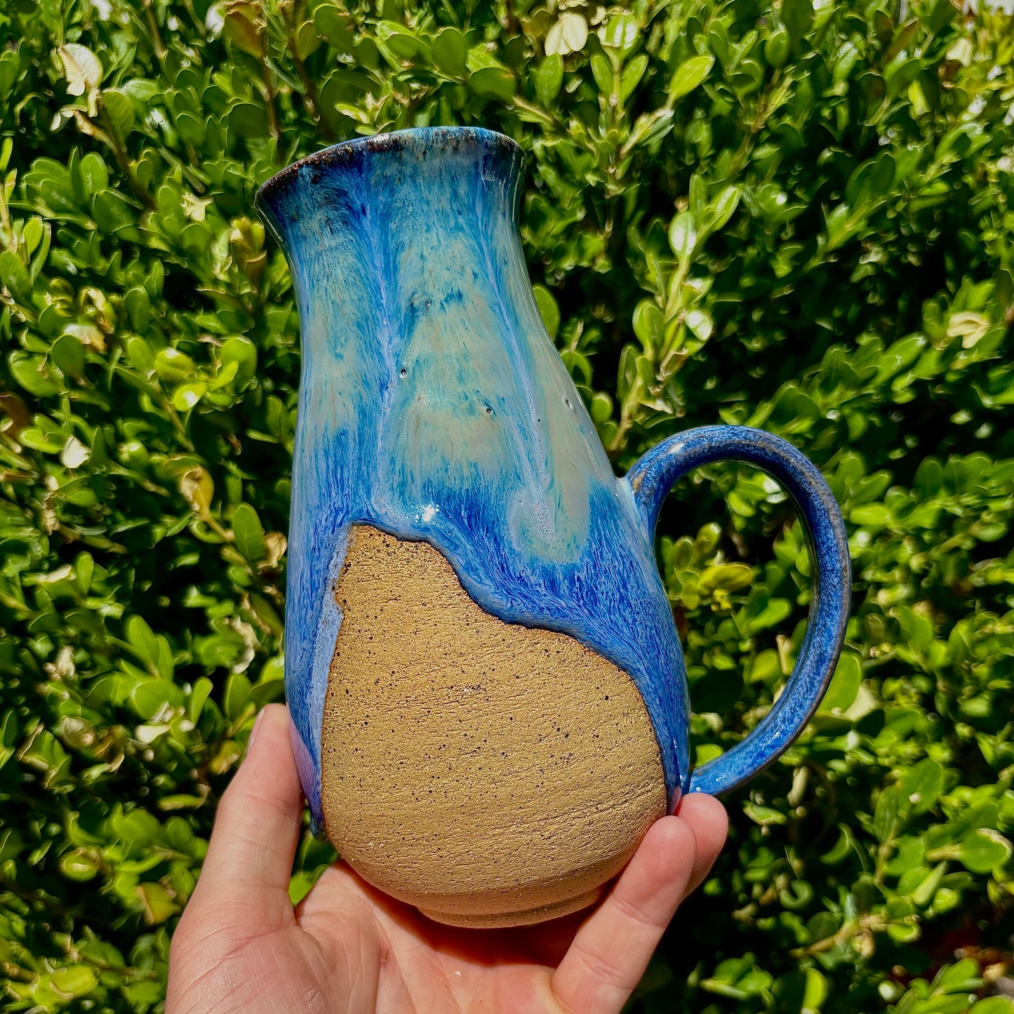 Delphinium Drip Mug #102