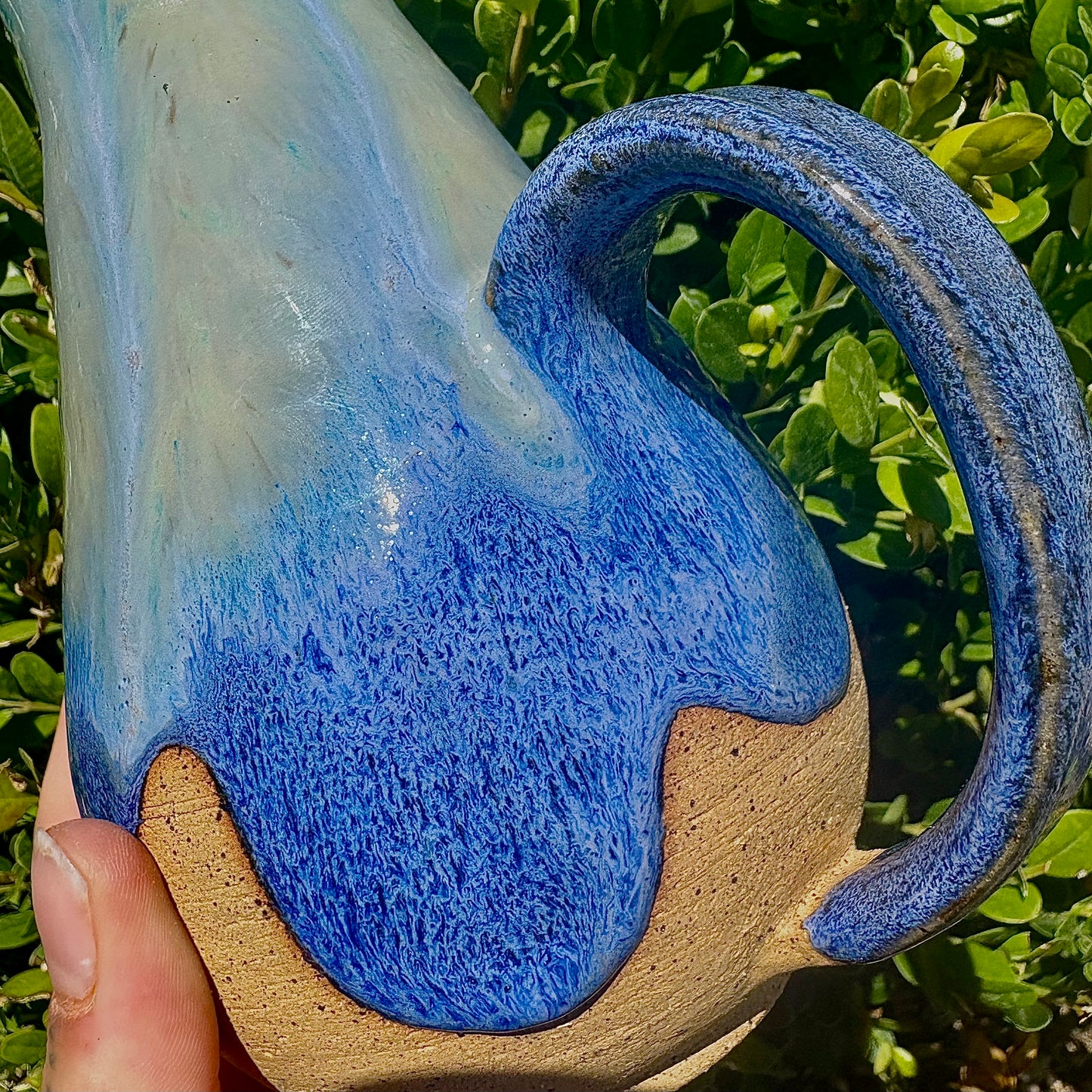 Delphinium Drip Mug #104