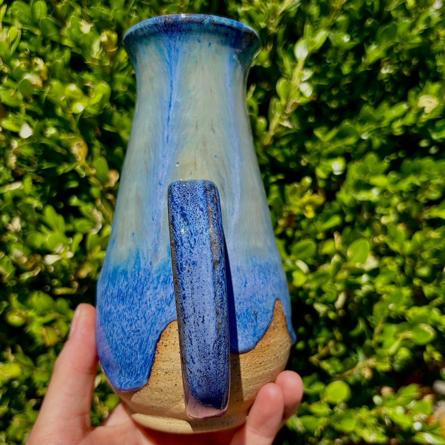 Delphinium Drip Mug #103