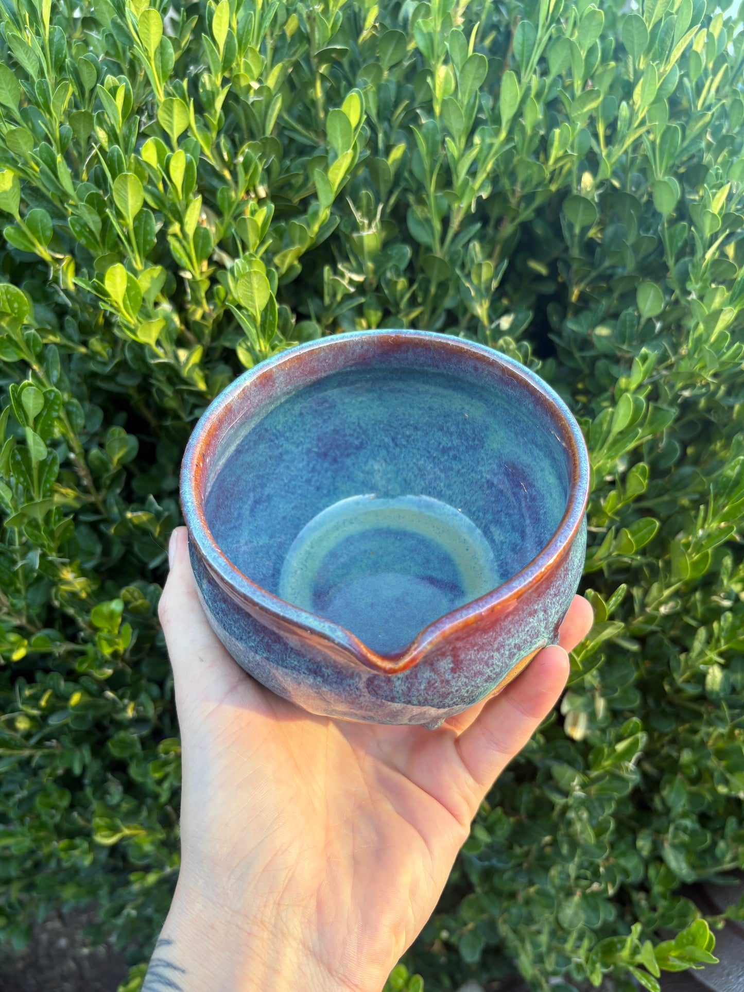 Prairie Phlox Matcha Bowl #290