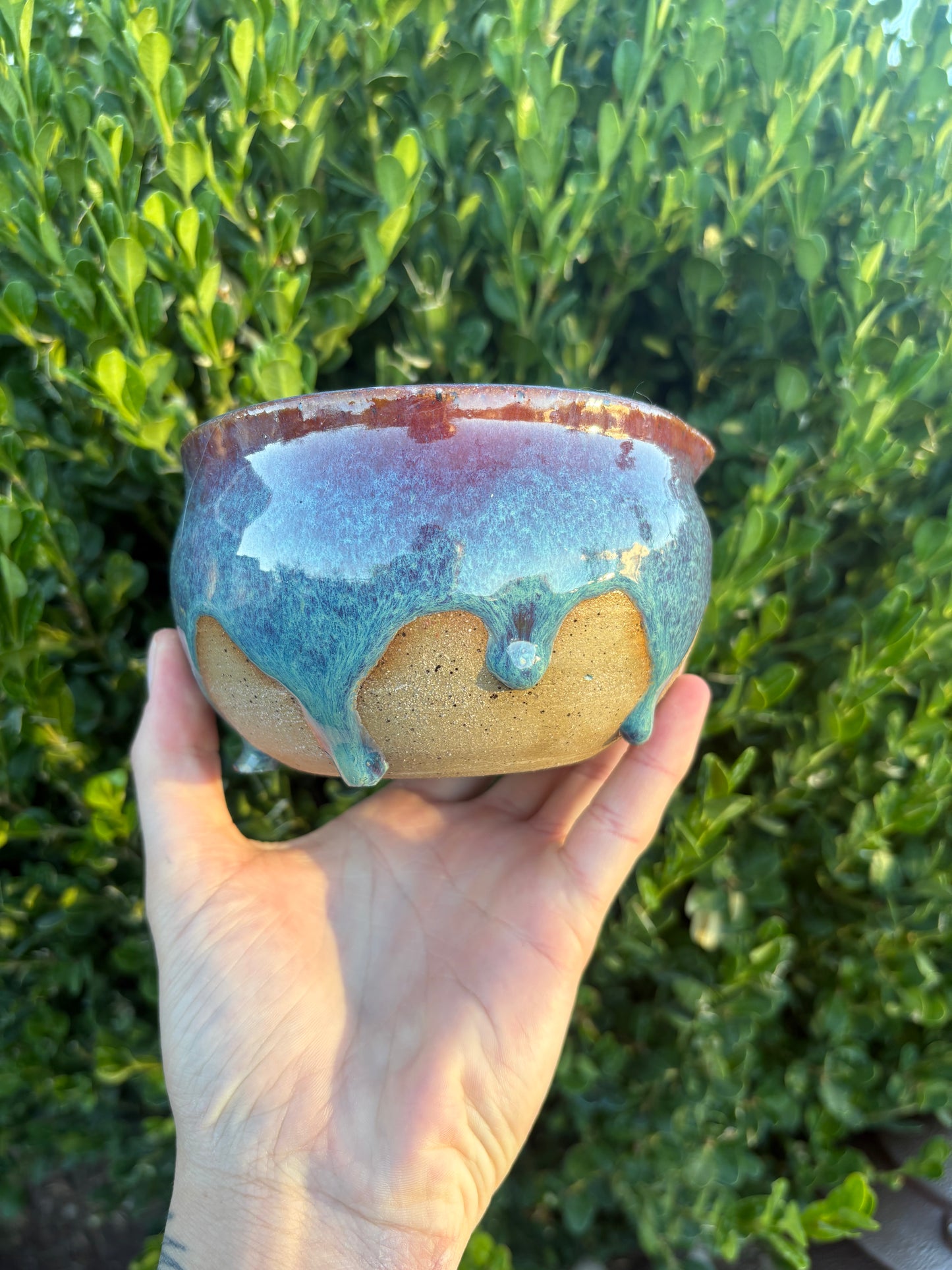 Prairie Phlox Matcha Bowl #290