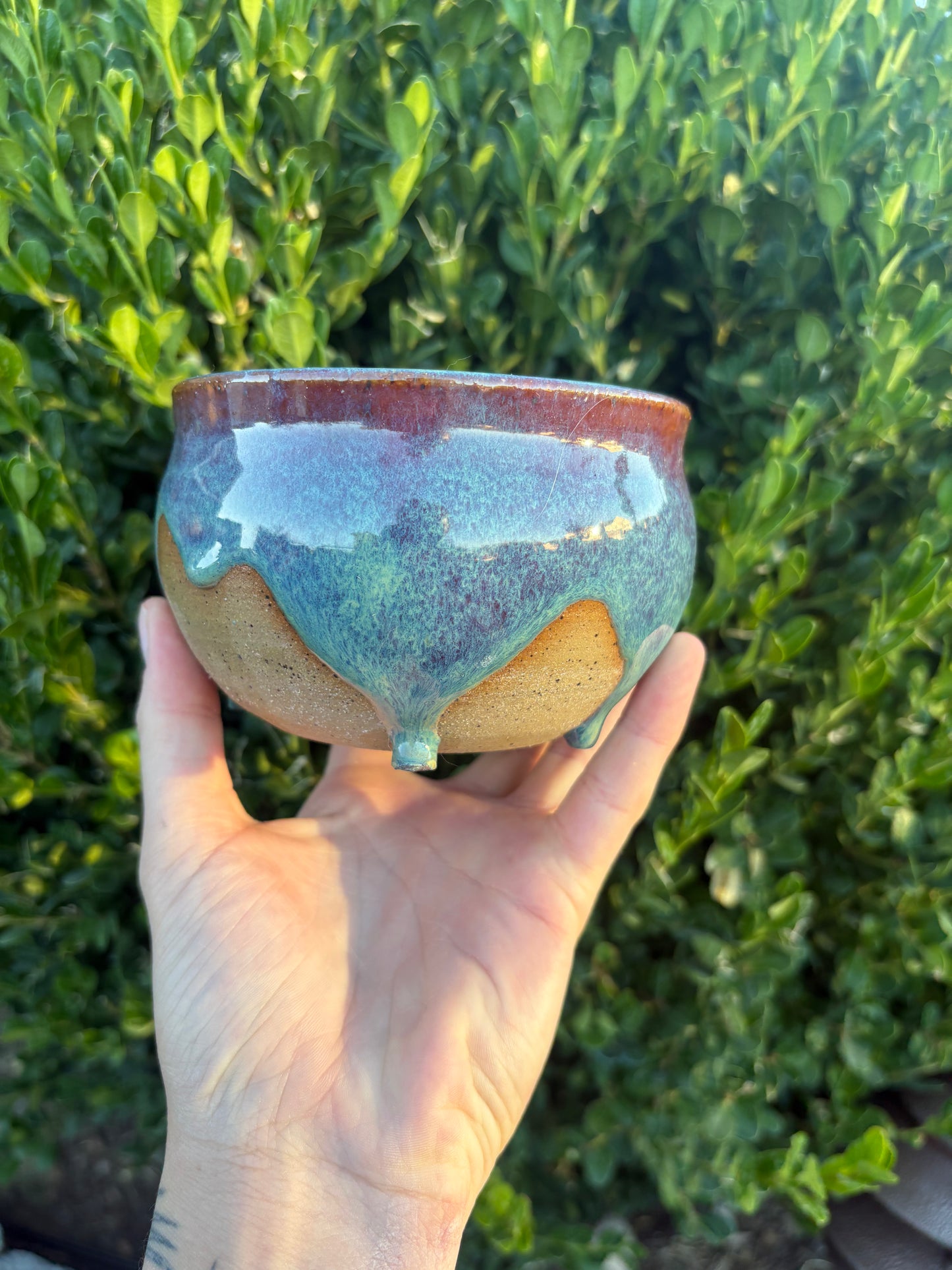 Prairie Phlox Matcha Bowl #290