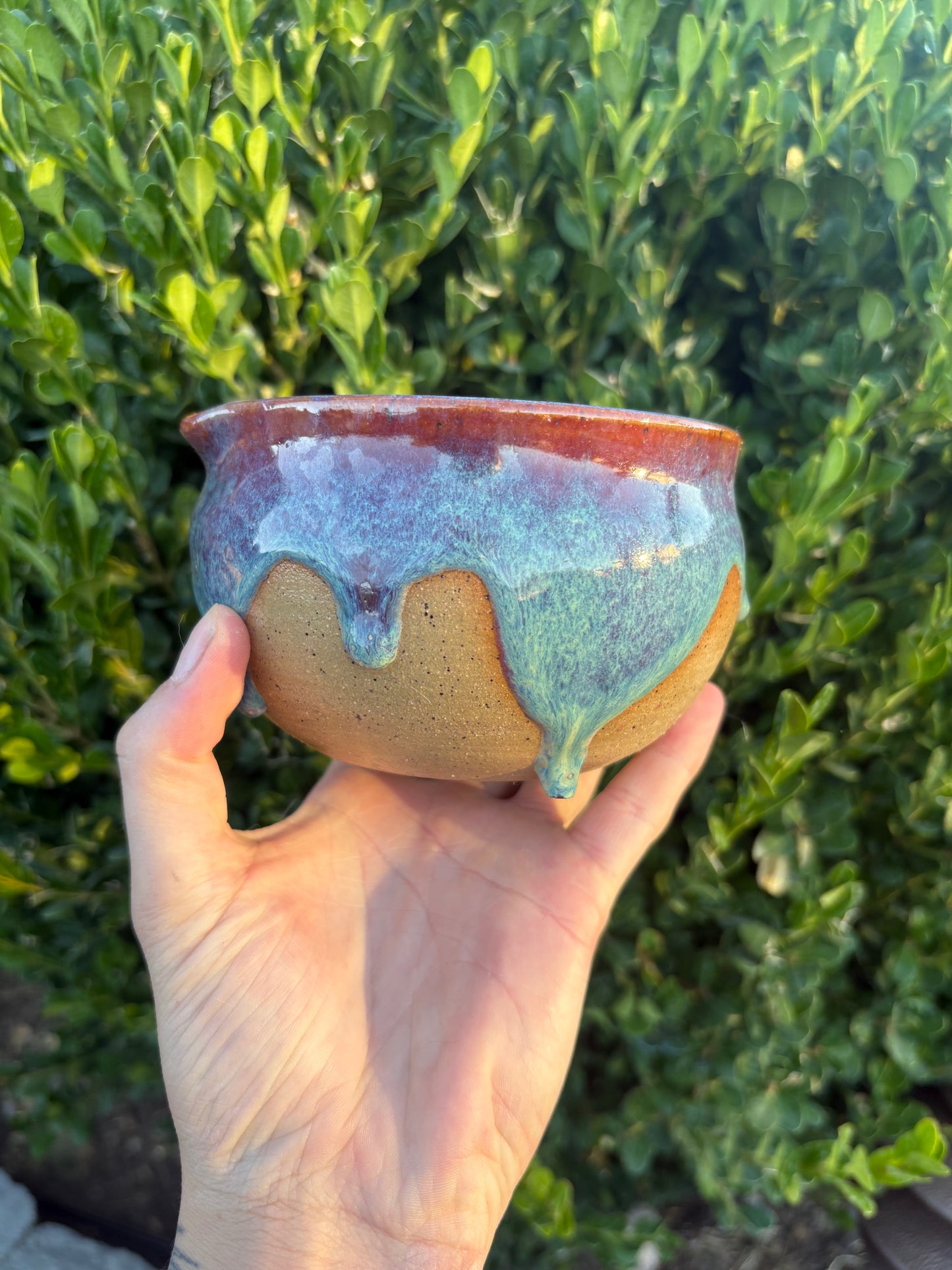 Prairie Phlox Matcha Bowl #290