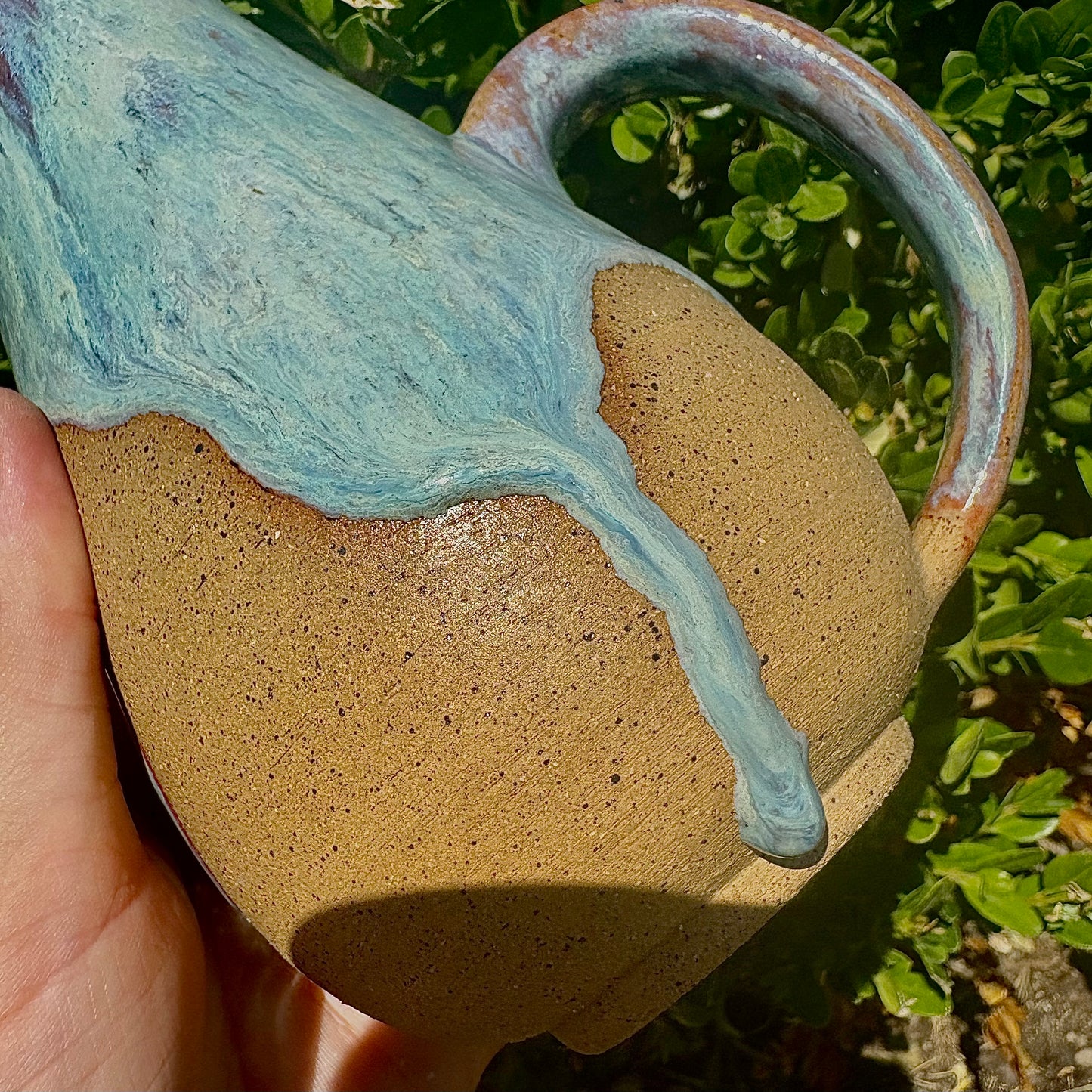 Hydrangea Drip Mug #96