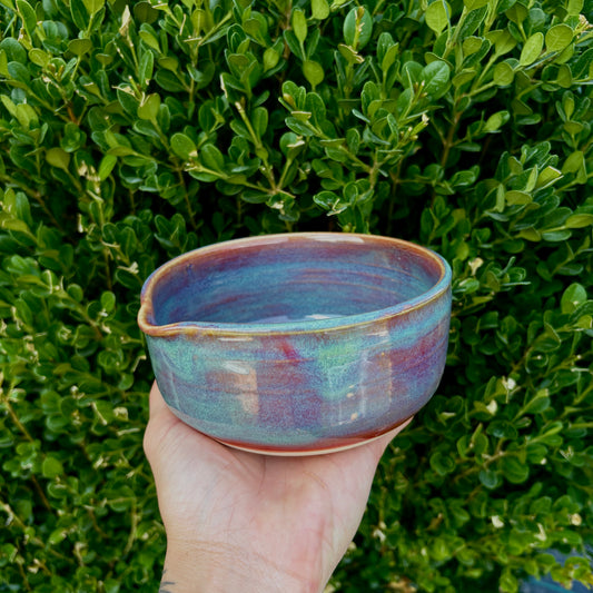 Prairie Phlox Matcha Bowl #234