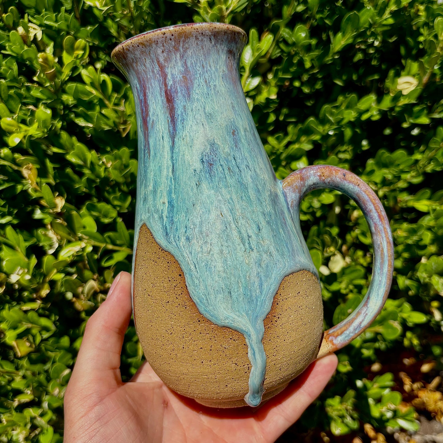 Hydrangea Drip Mug #96