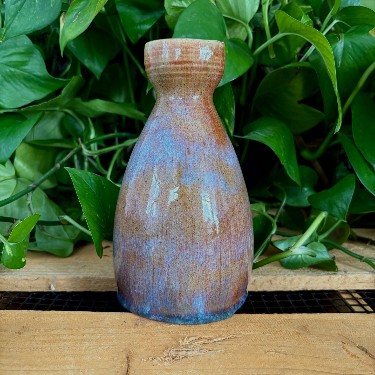 #338 Hyacinth Sake Set