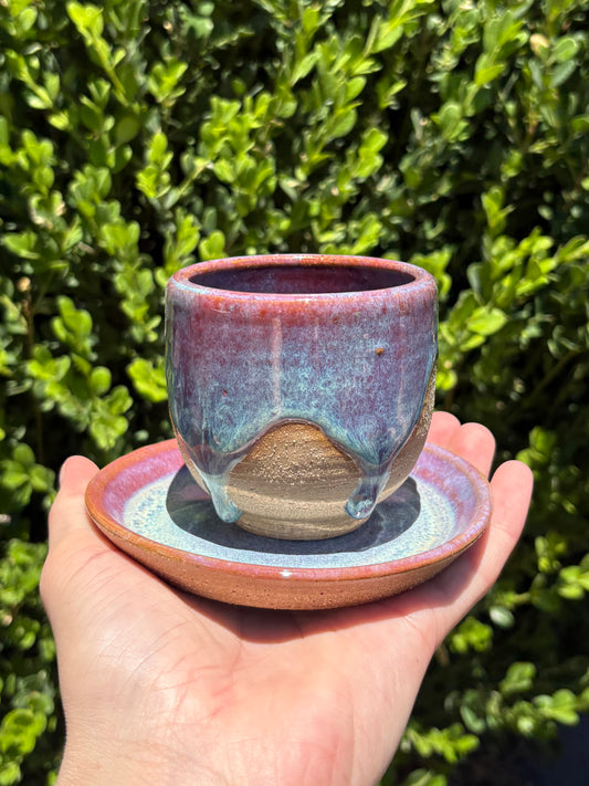 Prarie Phlox Espresso Set #283