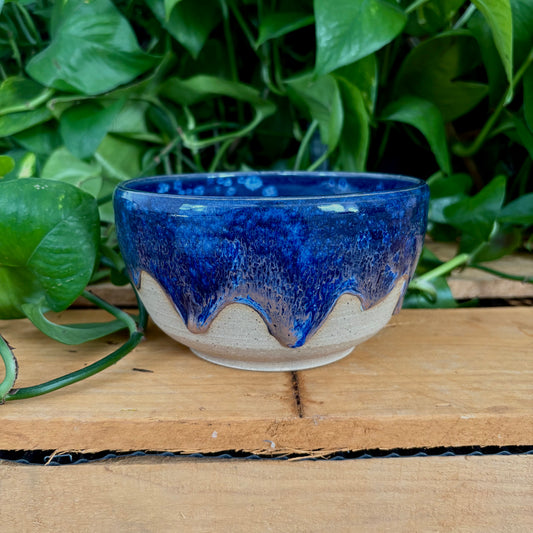 #329 Midnight Statice Bowl