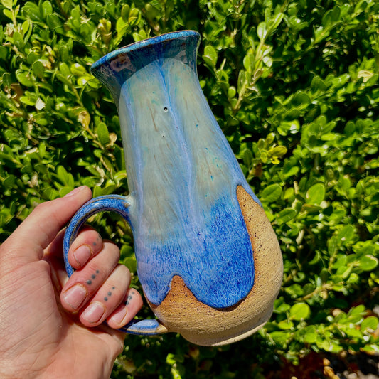Delphinium Drip Mug #103