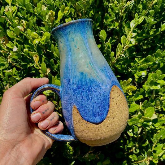 Delphinium Drip Mug #102